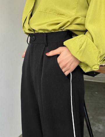 Pantaloni Friful, negru