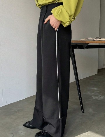 Pantaloni Friful, negru