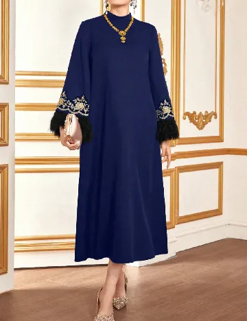 Rochie medie SHEIN, albastru Albastru