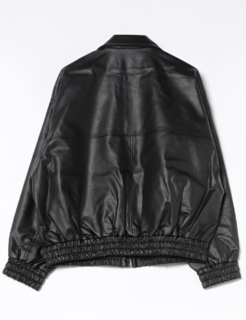 Jacheta Oversize nemne, negru