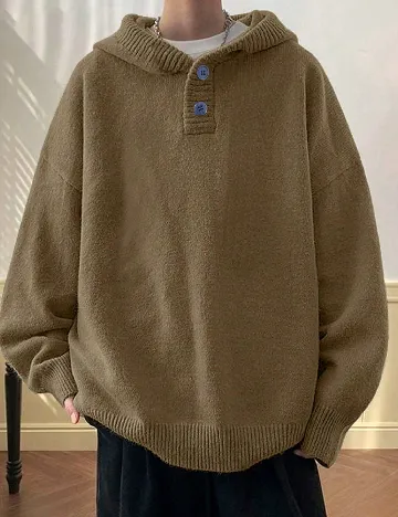 Pulover SHEIN, maro deschis Maro