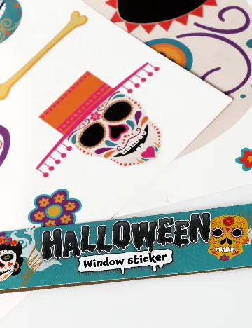 Set stickere autocolante Halloween W&O Products, mix culori