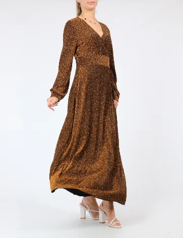 Rochie lunga SHEIN, maro Maro