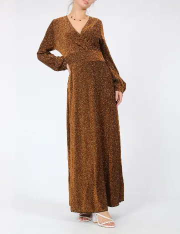 Rochie lunga SHEIN, maro Maro