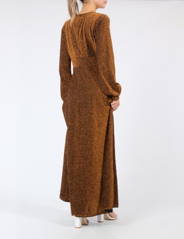 Rochie lunga SHEIN, maro