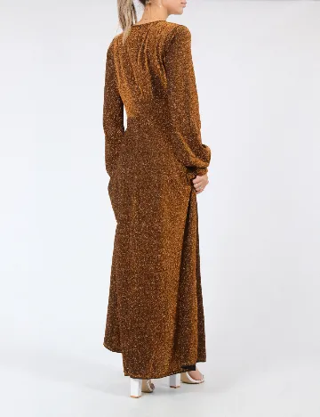 Rochie lunga SHEIN, maro Maro