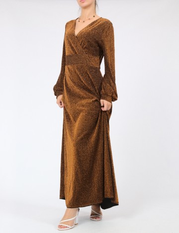 Rochie lunga SHEIN, maro