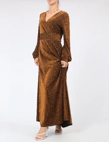 Rochie lunga SHEIN, maro Maro