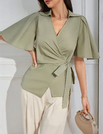 Bluza SHEIN, verde Verde
