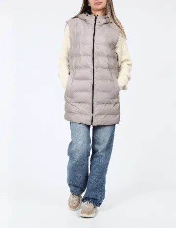 Vesta Vero Moda, gri Gri