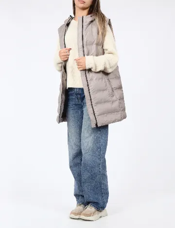 Vesta Vero Moda, gri Gri