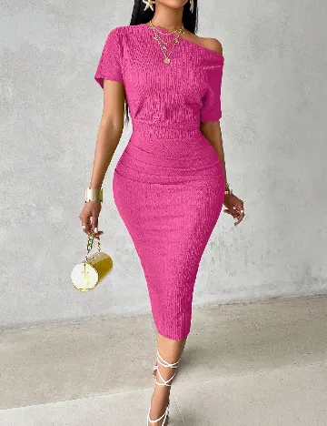 Rochie medie SHEIN, roz Roz