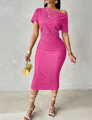 Rochie medie SHEIN, roz Roz