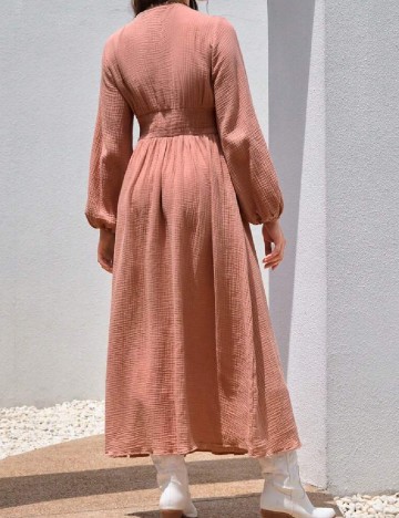 Rochie medie SHEIN, piersica