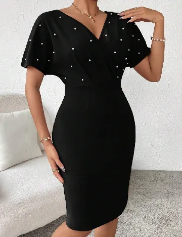 Rochie scurta SHEIN, negru Negru