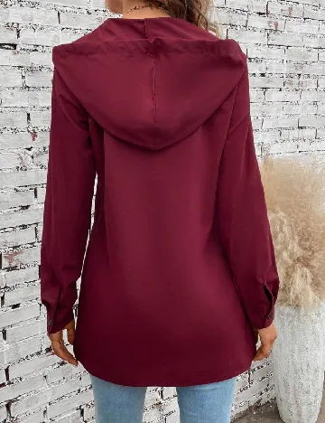 Bluza Emery Rose, visiniu