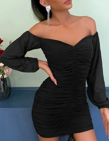 Rochie scurta SHEIN, negru Negru