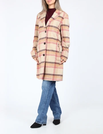 Palton Jacqueline de Yong, mix culori