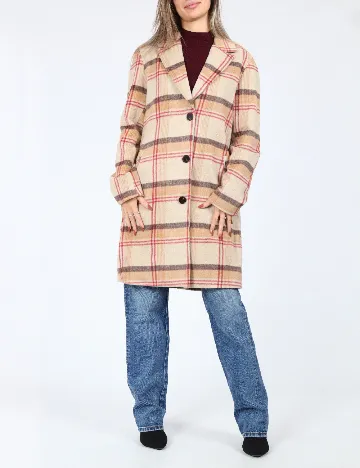 Palton Jacqueline de Yong, mix culori