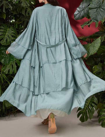 Rochie lunga SHEIN, verde deschis