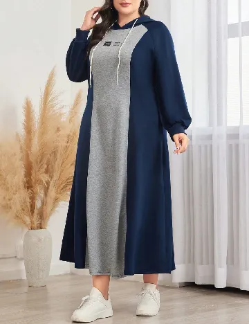 Rochie lunga SHEIN CURVE, mix culori