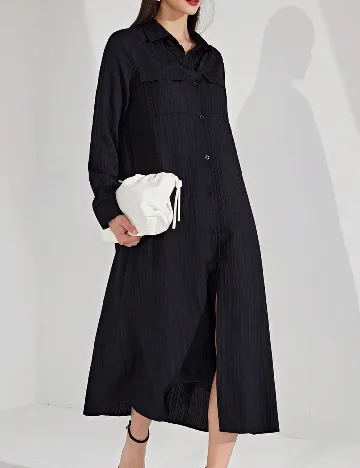 Rochie medie SHEIN, negru Negru