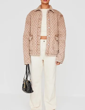 Jacheta PrettyLittleThing, maro deschis