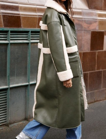 Palton Nasty Gal, verde