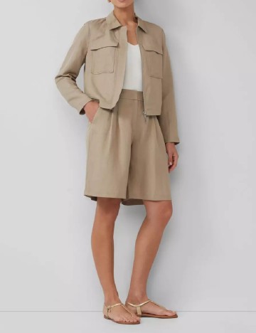 Pantaloni scurti s.Oliver, bej