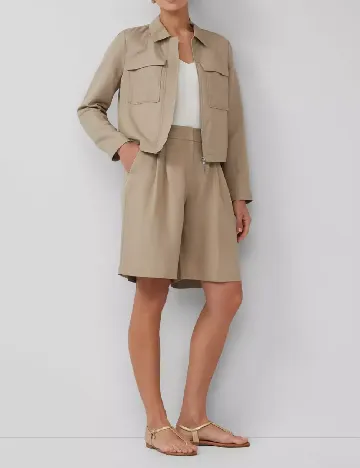 Pantaloni scurti s.Oliver, bej