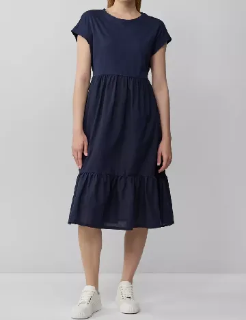 Rochie medie s.Oliver, bleumarin inchis Albastru