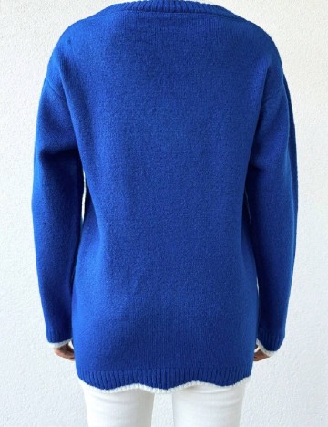 Pulover SHEIN, albastru