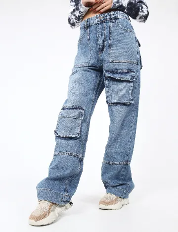 Blugi SHEIN, albastru