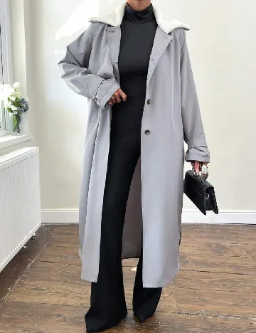 Trench Podyum Park, gri