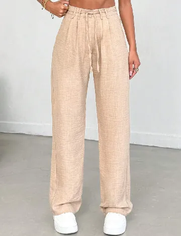 Pantaloni SHEIN, crem