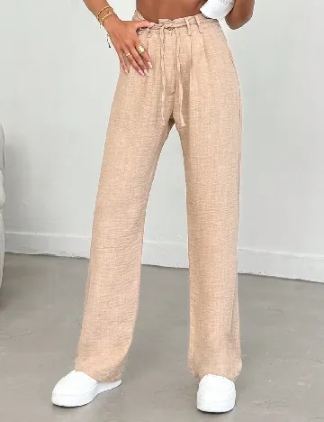 Pantaloni SHEIN, crem