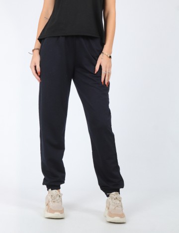 Set pantaloni 2 perechi SHEIN, negru/crem