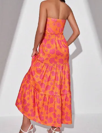 Rochie lunga SHEIN, portocaliu Portocaliu