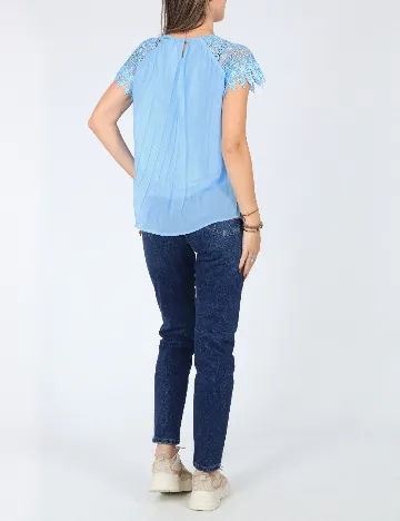 Bluza SHEIN, albastru Albastru