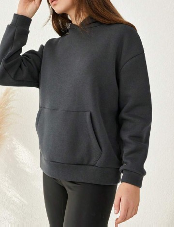 Hanorac Shein Kids, gri