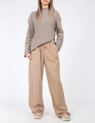 Pantaloni SHEIN, maro Maro