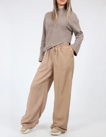 Pantaloni SHEIN, maro Maro