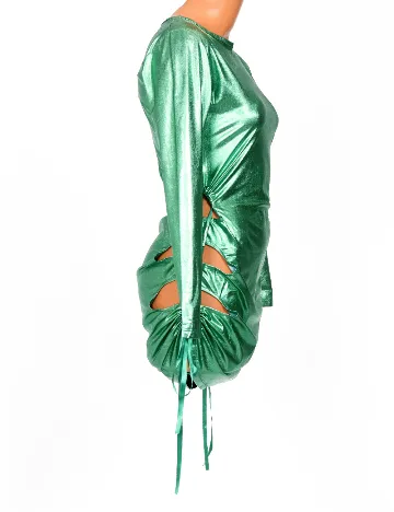 Rochie scurta Vegas, verde