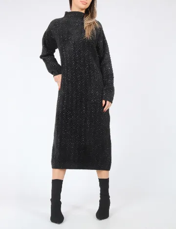 Rochie medie SHEIN, negru Negru