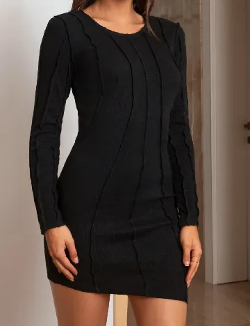 Rochie scurta SHEIN, negru Negru