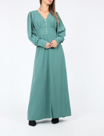 Rochie lunga SHEIN, verde