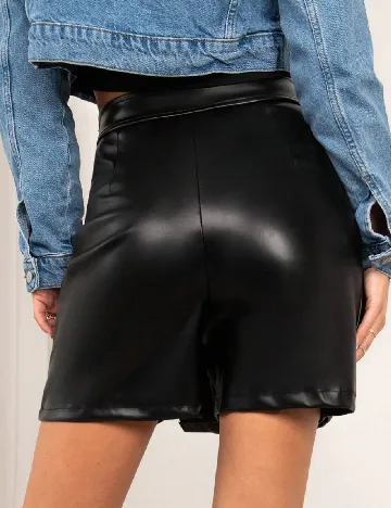 Fusta pantalon SHEIN, negru Negru