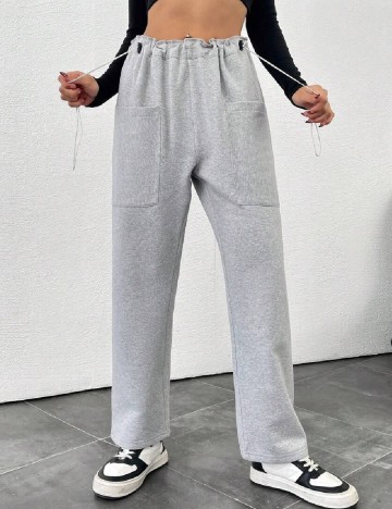 Pantaloni SHEIN, gri