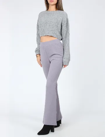 Bluza SHEIN, gri deschis