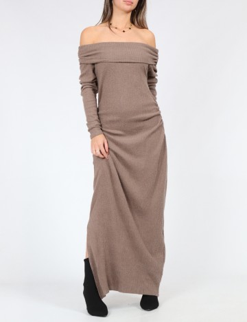 Rochie lunga SHEIN, maro